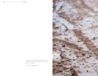 86 Uprooted >> Regional Perspective 4| Asia
A boy living in Harsham Camp for internally
displaced persons in Iraq walks along a muddy
street in the camp.
© UNICEF/UN06343/Anmar
 