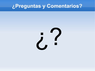 Desarrollando Sl Campusparty