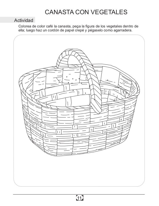 Frutero Para Colorear