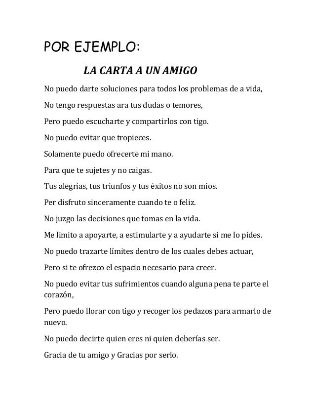 Ejemplo Carta De Retiro Espiritual Para Un Amigo  Compartir Carta