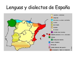 Lenguas y dialectos de España 