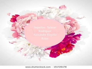 Jaqueline Salazar
Rodríguez
Alexandra Rogelio
Rojas
 
