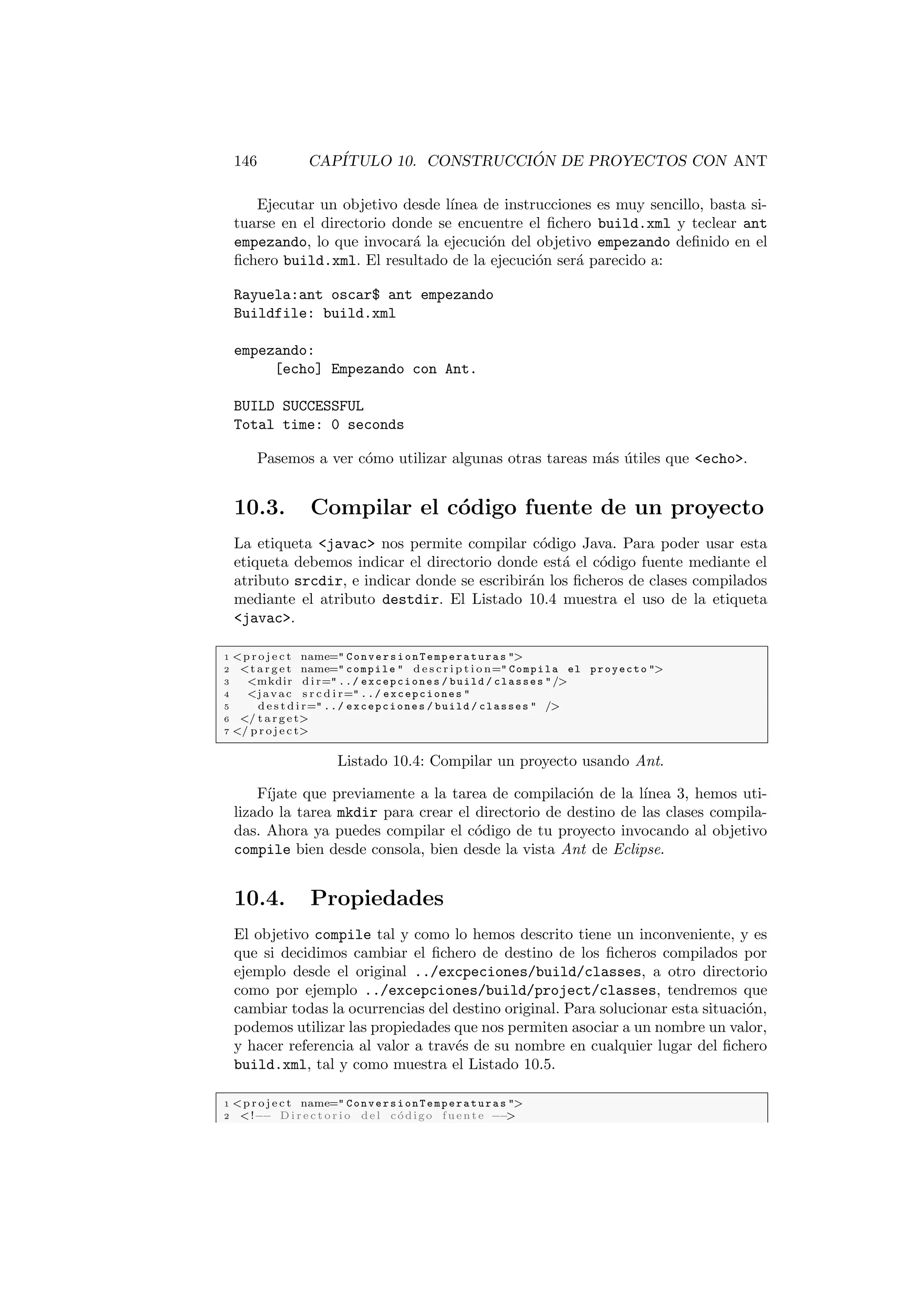 cadores de acceso. 
Ahora ya estamos en situacion de volver a la pregunta: Que sentido tiene decla-rar 
metodos de acceso a los atributos de una clase si puedo acceder directamente 
a ellos? La repuesta es que, como regla general, nunca debemos hacer visibles 
los atributos de nuestras clases, solo deben ser visibles desde el interior de las 
clases. Como resultado, para acceder a los valores de los atributos utilizaremos 
metodos. Esta regla es una manera de expresar el concepto de Encapsulacion, 
una de las piezas centrales de la programacion orientada a objetos. 
Concepto 
Las clases encapsulan atributos y metodos de tal modo que solo se hace visible 
una parte de esos atributos y metodos, los estrictamente necesarios para que 
podamos trabajar con las instancias de esa clase. 
La respuesta a la pregunta anterior hace surgir una nueva: Como restrin-jo 
la visibilidad de los atributos de una clase?, la respuesta es: mediante los 
Modi 