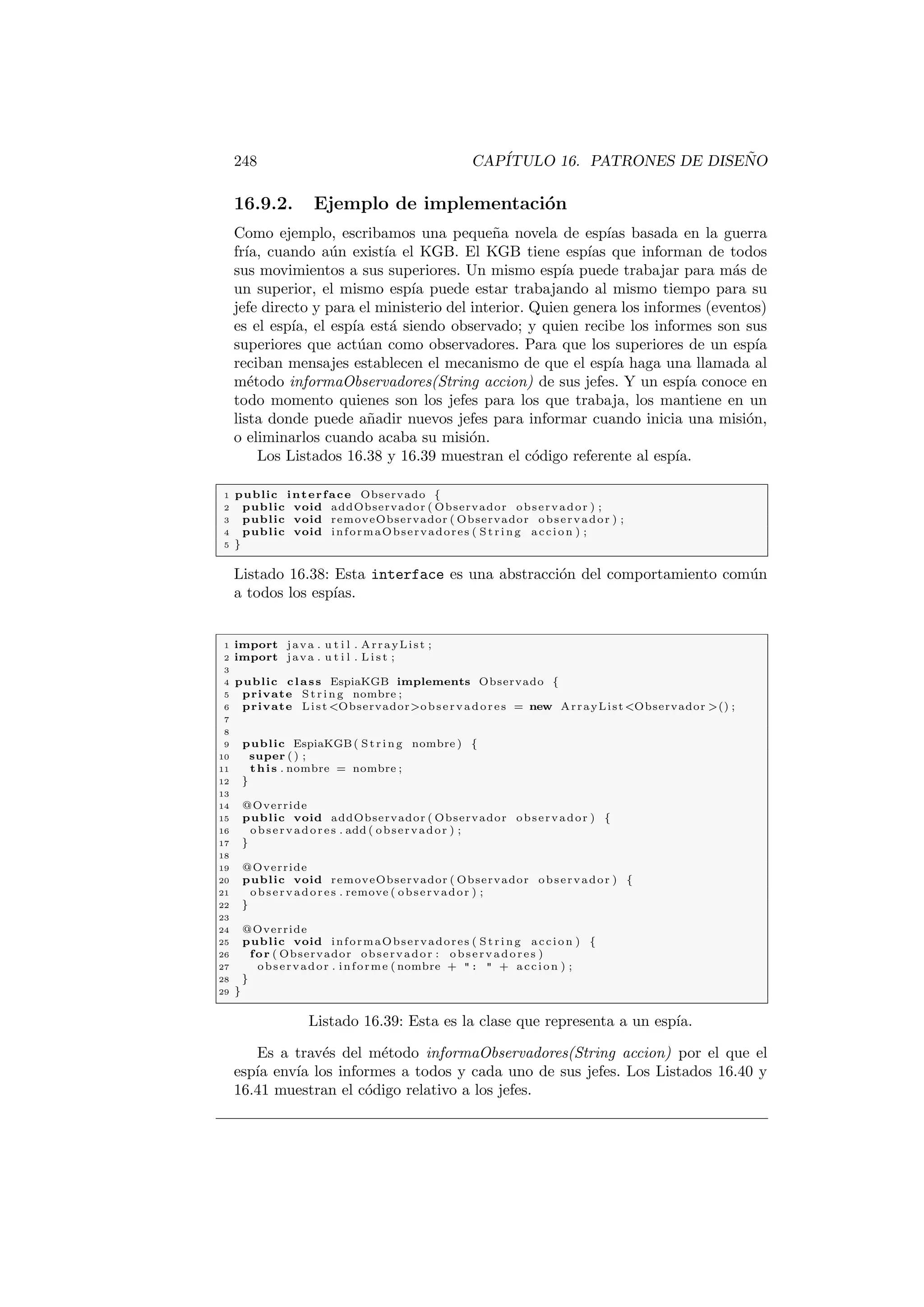 60 CAPITULO 3. HERENCIA E INTERFACES 
Pero inmediatamente obtendremos el siguiente error en el codigo de la clase 
DistanciaDoblePrecision Implicit super constructor Distancia() is unde 