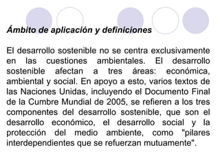 Desarrollo Sostenible