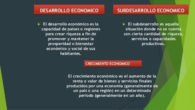 Desarrollo y-subdesarrollo