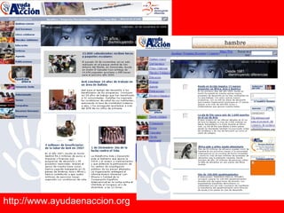 http://www.ayudaenaccion.org 