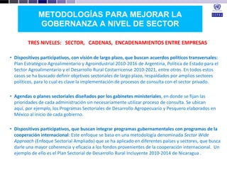 Desarrollo agricola y cadenas productivas una perspectiva latinoamericana