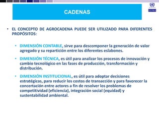 Desarrollo agricola y cadenas productivas una perspectiva latinoamericana