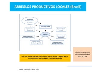 Desarrollo agricola y cadenas productivas una perspectiva latinoamericana