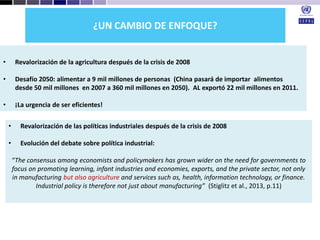 Desarrollo agricola y cadenas productivas una perspectiva latinoamericana