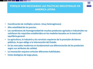 Desarrollo agricola y cadenas productivas una perspectiva latinoamericana