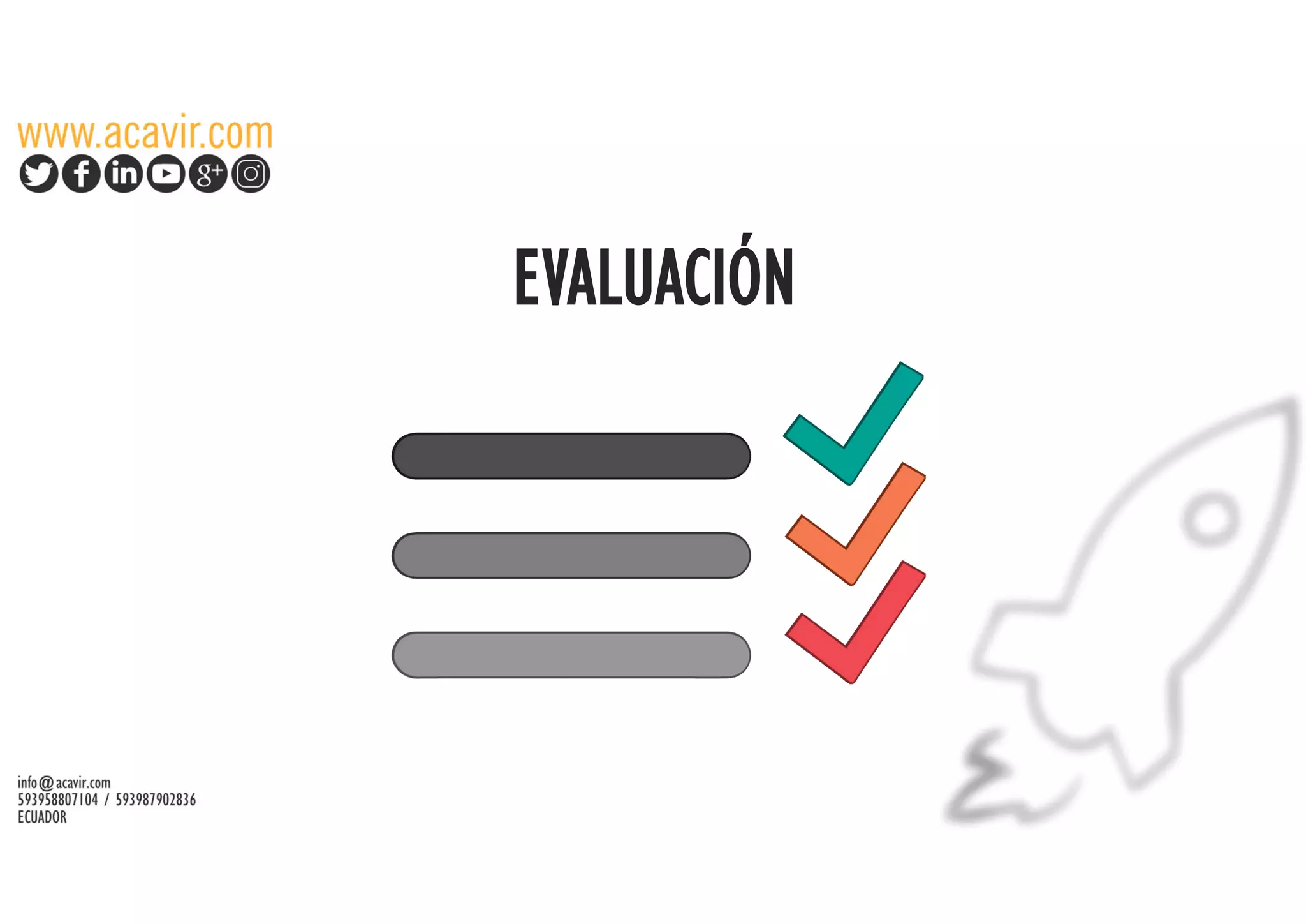 EVALUACIÓN