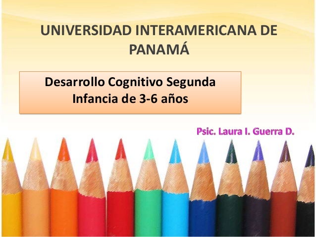 Desarrollo cognitivo de la segunda infancia 3 6 años