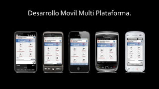Desarrollo Movíl Multi Plataforma.
 