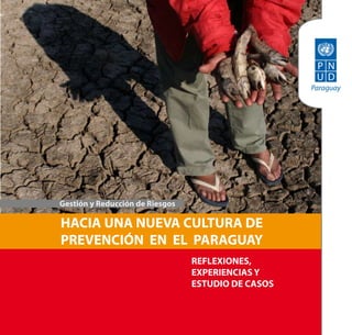 gestión y reducción de riesgos

Hacia una nueva cultura de
prevención en el paraguaY
                                 reFleXiOneS,
                                 eXperienciaS Y
                                 eStudiO de caSOS
 
