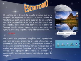 USO DE MENUS, BOTONES, BARRASY CUADROSLos menús, los botones, las barras de desplazamiento y las casillas son ejemplos de controles que funcionan con el mouse o con el teclado. Estos controles le permiten seleccionar comandos, cambiar la configuración o trabajar con ventanas. En esta sección se describe cómo reconocer y utilizar los controles que encontrará con frecuencia cuando use Windows.MENUSBOTONESCUADROS DE TEXTOBARRAS DE DESPLAZAMIENTO