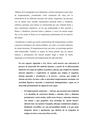 Desarrollo de la personalidad