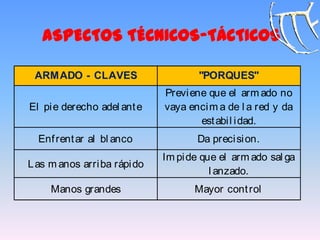 Desarrollo del armador