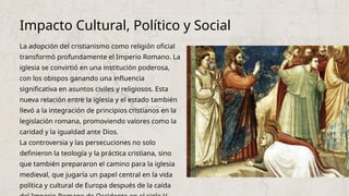 DESARROLLO DEL CRISTIANISMO EN EL IMPERIO ROMANO.pptx