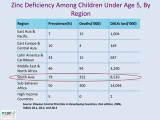 Desarrollo de lineas con mayor contenido de hierro y zinc