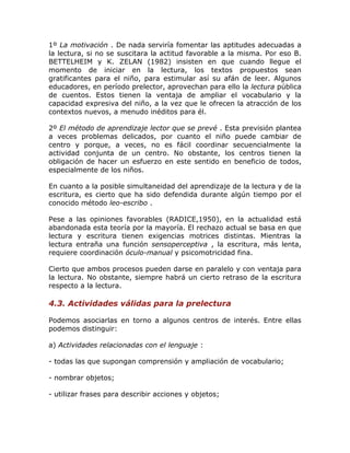 Desarrollo del lenguaje