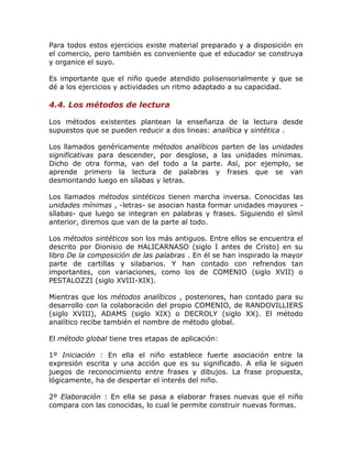 Desarrollo del lenguaje