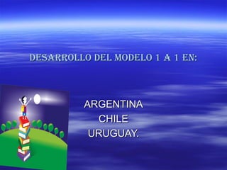 DESARROLLO DEL MODELO 1 A 1 EN:DESARROLLO DEL MODELO 1 A 1 EN:
ARGENTINAARGENTINA
CHILECHILE
URUGUAY.URUGUAY.
 