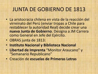 Se establecen relaciones diplomáticas con la junta de Bs. As.