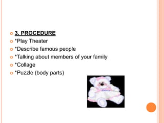 2.-6 TOOLS*(Word)*Excel*Power Point)*Songs*Films2.7Which valumstherewerereforced in thisproject*Respect*Tolerance*Secuency*Love*Frienship* Knowingaboutdifferentcoustumes