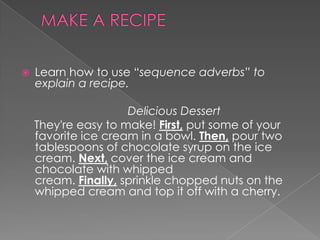 Recognizing new vocabulary 