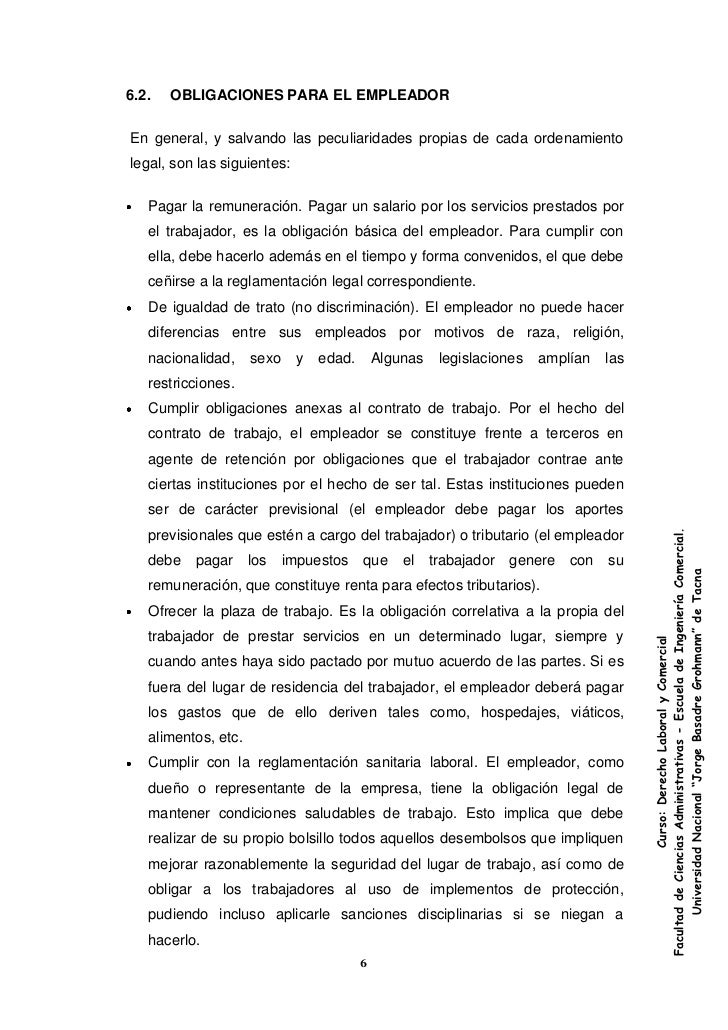 Extincion del Contrato de Trabajo