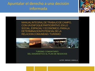 Apuntalar el derecho a una decisión
informada
 