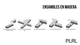 Ensambles en madera
 