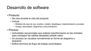 Desarrollo de software | PPTX