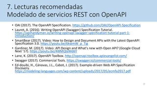 Desarrollo dirigido por modelo de servicios web REST | PPT