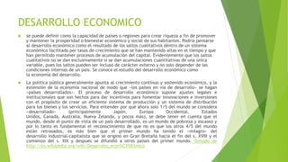 Desarrollo económico maria fernanda daniel puerta santiago gaviria | PPTX