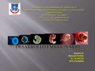 Estudiante:
Maricoeli Perfetti.
C.I. 18.193.372.
HPS-172-00084V.
 