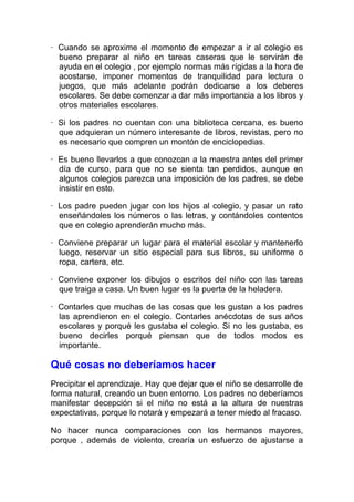 Desarrollo emocional