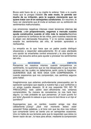 Desarrollo emocional