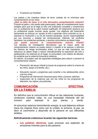 Desarrollo emocional