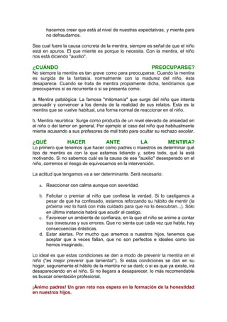 Desarrollo emocional