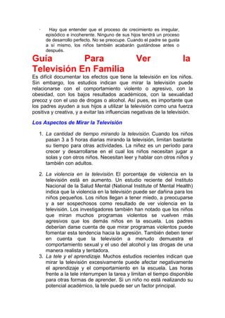 Desarrollo emocional