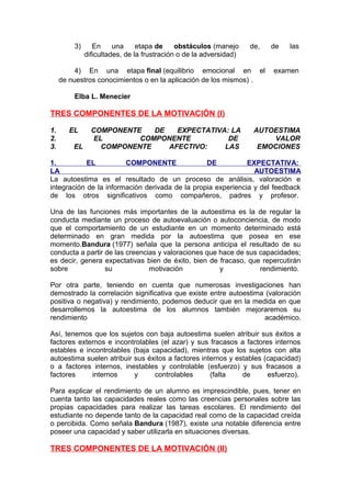 Desarrollo emocional