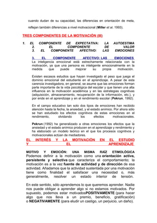 Desarrollo emocional