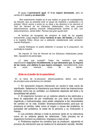 Desarrollo emocional