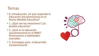 Desarrollo emocional en educación básica. Dra. Hilda Ana María Patiño…