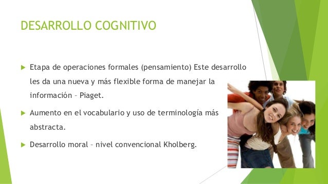 Desarrollo físico y cognitivo del adolescente
