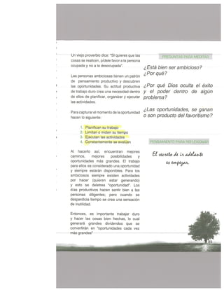 Desarrollo humano y profesional