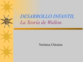 DESARROLLO INFANTIL
La Teoría de Wallon.



      Verónica Chicaiza
 